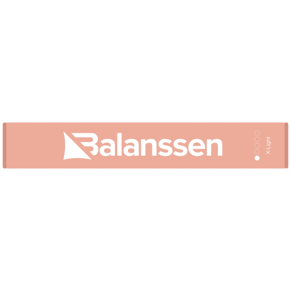 Zestaw 5 gum oporowych LOOPpink do ćwiczeń Balanssen